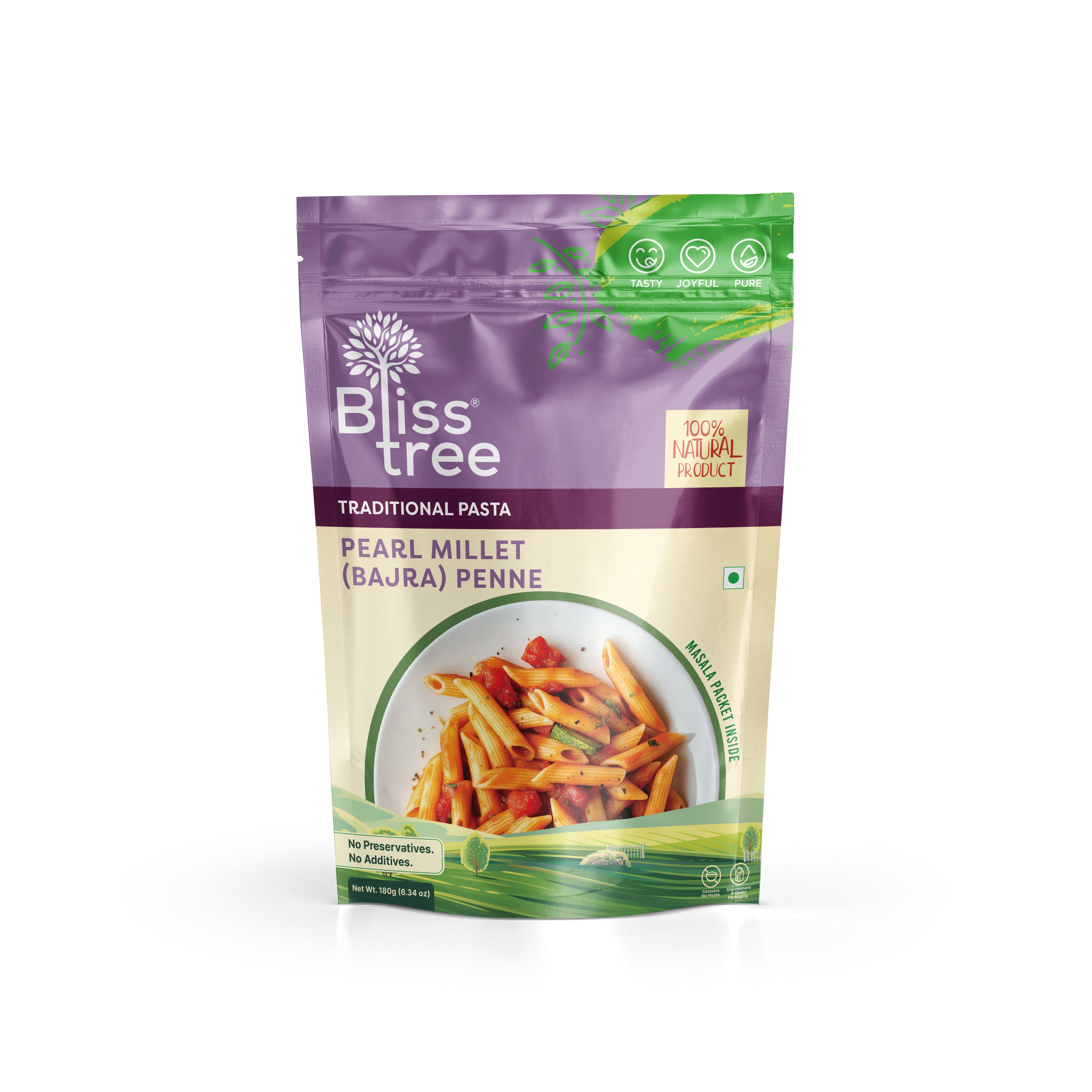Blisstree Pearl Millet (Bajra) Penne - 180g